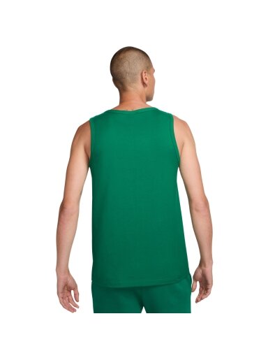 Vyriški Nike Club Tank marškinėliai, žali BQ1260 365