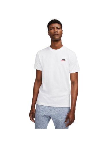Nike Club Tee AR4997 100 vyriški marškinėliai