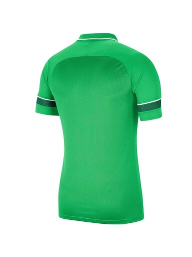 Nike DF Academy 21 Polo SS vyriški marškinėliai, žali CW6104 362