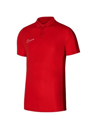 Nike DF Academy 23 SS Polo vyriški marškinėliai raudoni DR1346 657