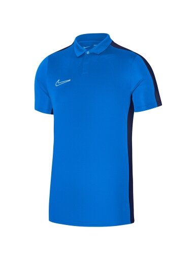 Nike DF Academy 23 SS Polo vyriški marškinėliai mėlyni DR1346 463
