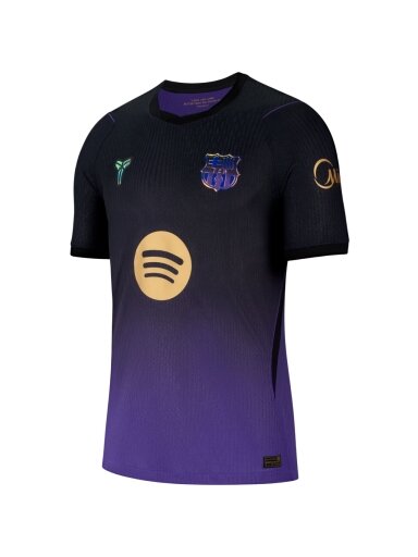 Nike vyriški marškinėliai FC Barcelona 2026/27 Match Away, juoda-violetinė, II2752 505