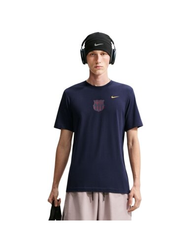 Nike FC Barcelona vyriški marškinėliai, tamsiai mėlyni, IQ5030 498