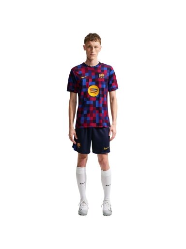 Nike FC Barcelona Home vyriški marškinėliai, tamsiai mėlyni-bordo, II1667 621