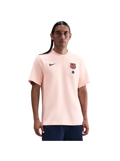 Nike vyriški marškinėliai FC Barcelona Primary Third, oranžiniai, HQ1823 664