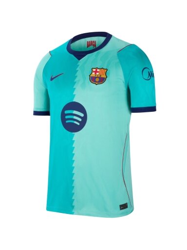 Nike vyriški marškinėliai FC Barcelona Stadium 2026/27, žali, II6652 301