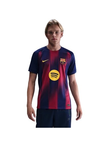 Nike FC Barcelona Stadium Home Vyriški marškinėliai 25/26 tamsiai mėlyni HJ4590 456