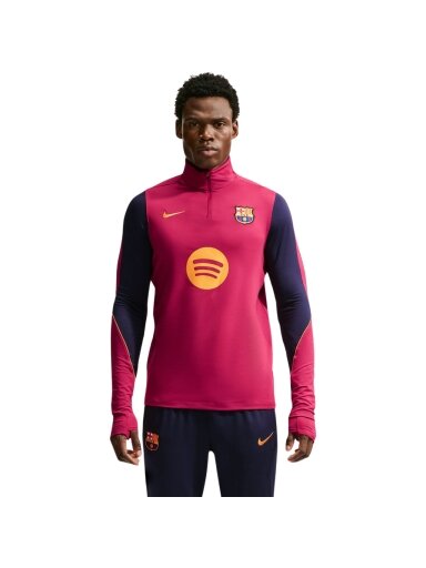 Nike FC Barcelona Strike vyriški bordo marškinėliai II3253 621