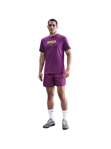 Nike FC Barcelona Wordmark Tee violetinė HQ8406 595