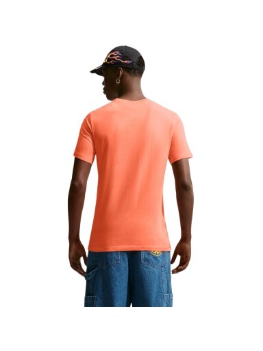 Nike vyriški marškinėliai Nsw Tee Icon Futura, oranžiniai AR5004 835