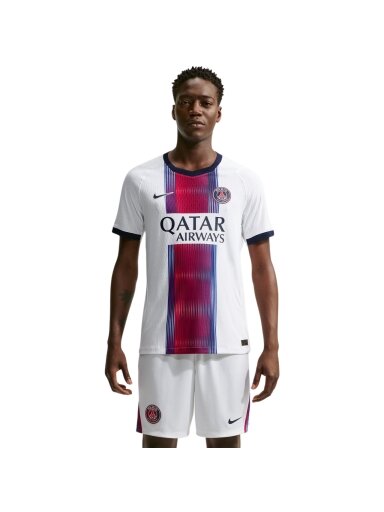 Nike Paris Saint-Germain 2026/27 Match Away vyriški marškinėliai, balti, II1788 101