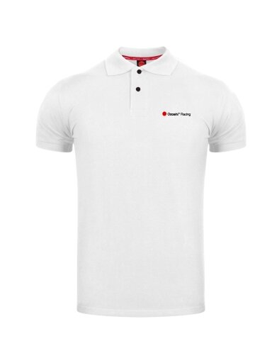 Ozoshi Polo vyriški marškinėliai balti OZ93826