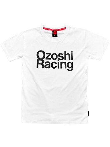 Ozoshi Retsu vyriški marškinėliai balti OZ93346