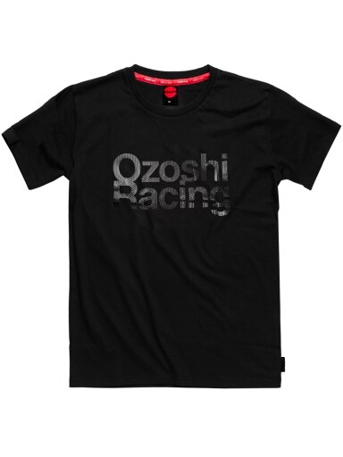 Ozoshi Retsu vyriški marškinėliai juodi OZ93352