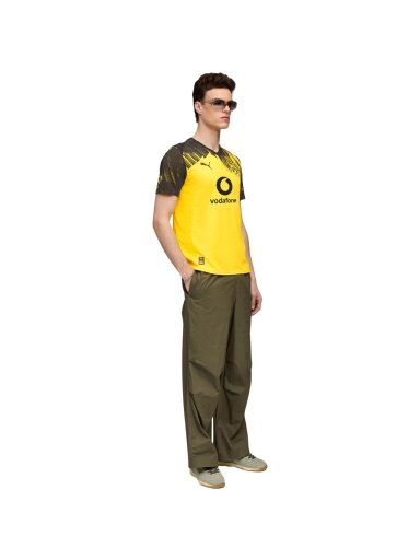 Puma vyriška BVB Home Jersey Replica Faster marškinėliai geltoni 780088 01