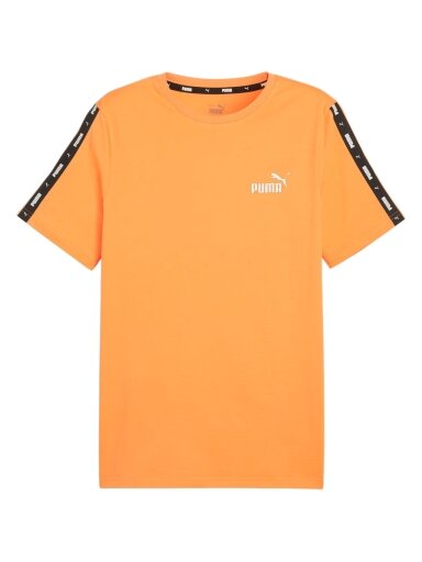 Puma Esentail vyriški marškinėliai oranžiniai 847382 58