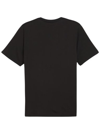 Puma ESS+ 2 Col Logo Tee vyriški marškinėliai juodi 586759 97