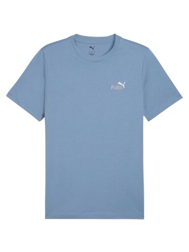 Puma Ess 2 Color Small No. 1 Logo Tee vyriška marškinėliai mėlyna 684717 34