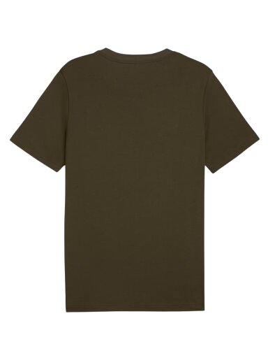 Puma Ess 2 Color Small No. 1 Logo Tee vyrams oliwkava 684717 70