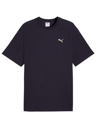Puma ESS Elevated Relaxed Tee vyriška marškinėliai tamsiai mėlyni 692018 16