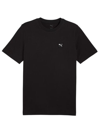 Puma Ess Elevated Tee vyriška marškinėliai juoda 684726 01
