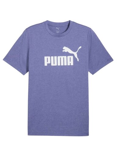 Puma Ess No.1 Logo Heathear marškinėliai vyrams violetiniai 682551 46