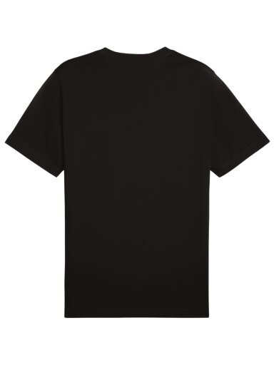 Puma Ess No.1 Logo Tee vyriška marškinėliai juoda 682532 01