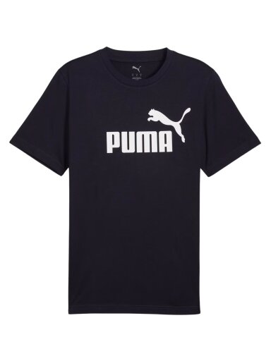 Puma Ess No.1 Logo Tee marškinėliai vyrams tamsiai mėlyni 682532 16