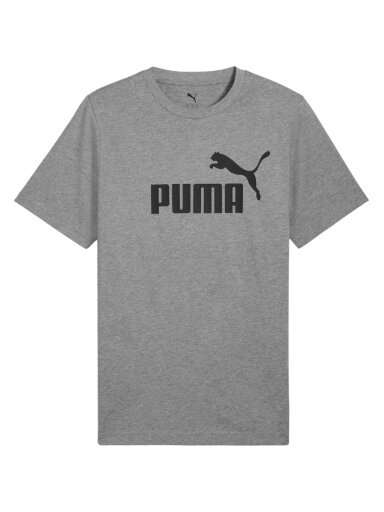 Puma Ess No.1 Logo Tee vyriški marškinėliai pilki 682532 03