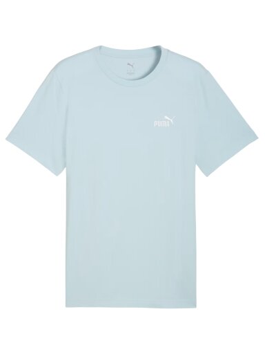Puma ESS Small No.1 Logo Tee vyriška marškinėliai šviesiai mėlyni 682535 48