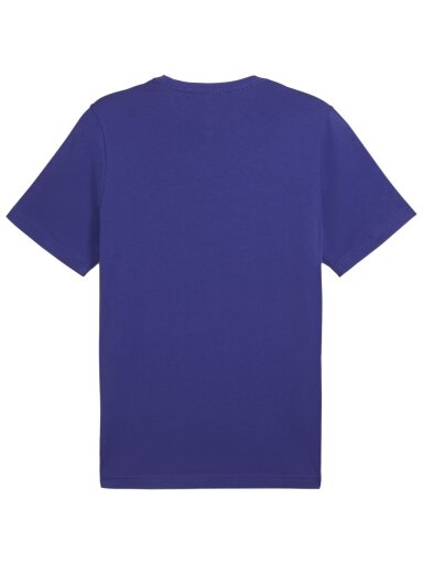 Puma Essential Logo Tee vyriški marškinėliai violetinė 586667 26