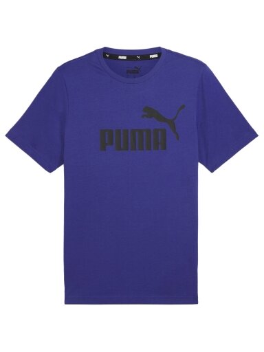 Puma Essential Logo Tee vyriški marškinėliai violetinė 586667 26