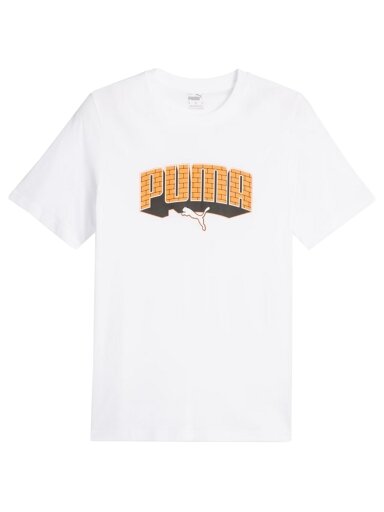 Puma Graphics Hip Hop Tee vyriški marškinėliai balti 677189 02