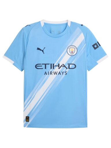 Puma vyriška MCFC Home Jersey Replica marškinėliai šviesiai mėlyni 780338 01