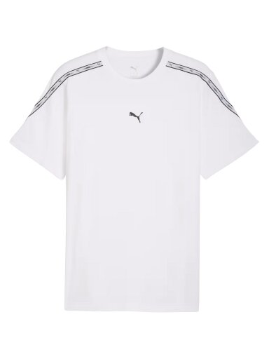 Puma Tape Tee vyriški marškinėliai balta