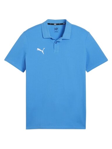 Puma Team Goal Casuals Polo vyriški marškinėliai mėlyni 658605 02