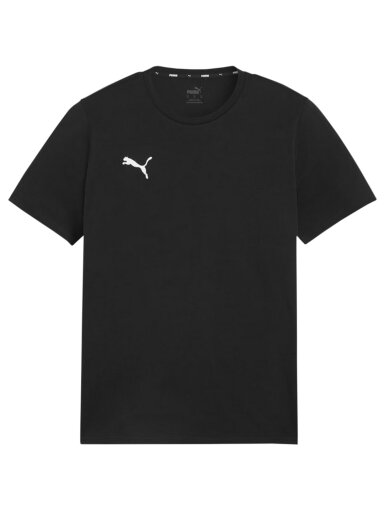 Puma Team Goal Casuals Tee vyriški marškinėliai juodi 658615 03
