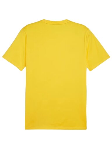 Puma Team Goal Casuals Tee vyriška marškiniai geltoni 658615 07