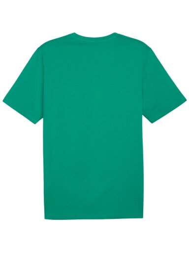 Puma Team Rise Logo Jersey Cotton vyrams žalia 658705 05