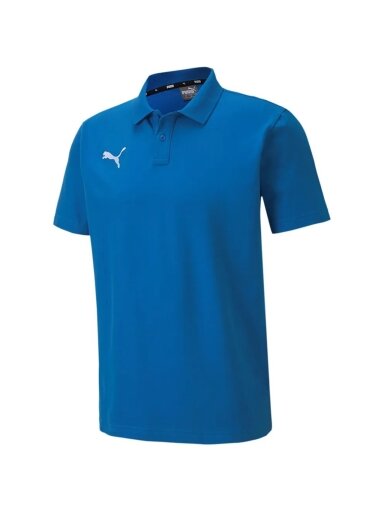 Puma teamGOAL 23 Casuals Polo vyriški marškinėliai mėlyni 656579 02