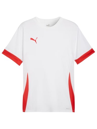 Puma teamGoal Matchday Jersey vyrams balta-raudona 705747 11