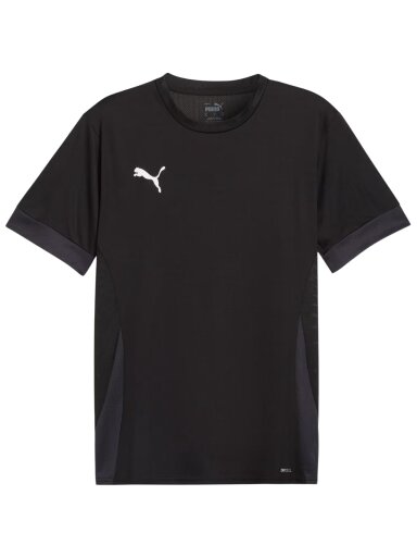 Puma vyriški teamGoal Matchday Jersey marškinėliai juodi 705747 03