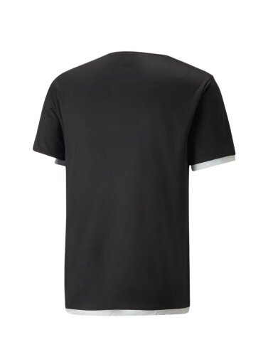 Puma teamLIGA Jersey vyriški marškinėliai juodi 704917 03