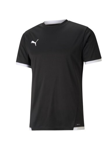 Puma teamLIGA Jersey vyriški marškinėliai juodi 704917 03