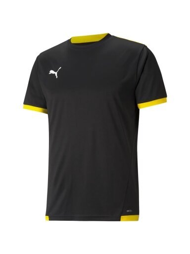 Puma teamLIGA Jersey vyrams juoda-geltona 704917 26