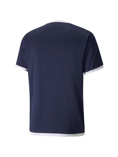Puma teamLIGA Jersey vyriška tamsiai mėlyna marškinėliai 704917 06