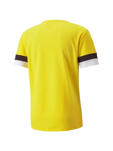 Puma teamRISE Jersey vyriški marškinėliai geltoni 704932 07