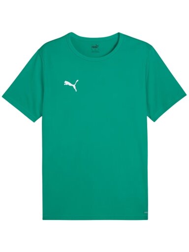 Puma teamRISE Matchday Jersey žalias futbolo marškinėliai vyrams 706132 05