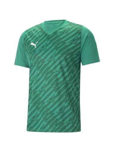 Puma teamULTIMATE vyriški marškinėliai žali 705371 05