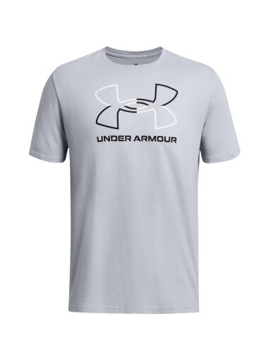 Under Armour GL Foundation Uodate SS vyriški marškinėliai pilki 1382915 011